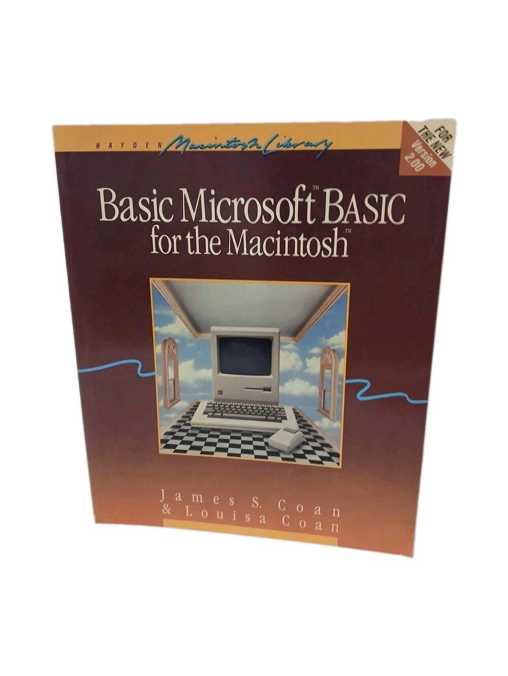 Basic Microsoft BASIC Apple Macintosh Coan 1985 Programming Book